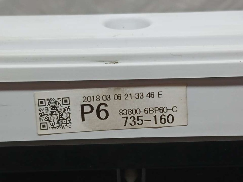 Recambio de cuadro instrumentos para toyota land cruiser (j15) vx referencia OEM IAM 838006BP60C 735160 