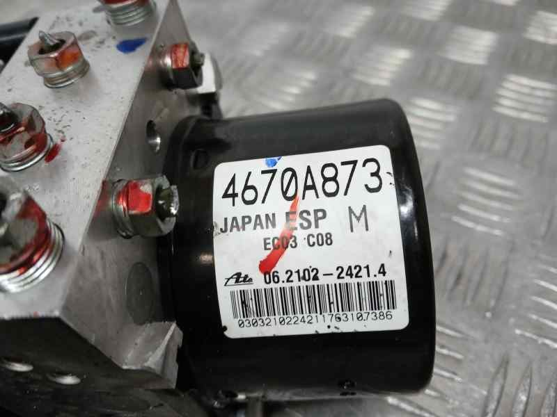 Recambio de abs para mitsubishi asx (ga0w) challenge 2wd referencia OEM IAM 4670A873 06210224214 ATE