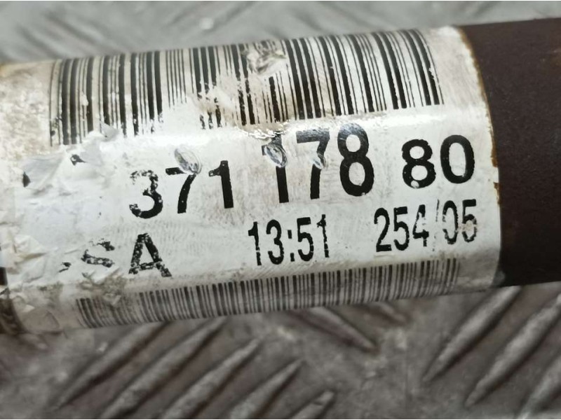 Recambio de transmision delantera derecha para citroën c4 berlina sx referencia OEM IAM 9637117880  