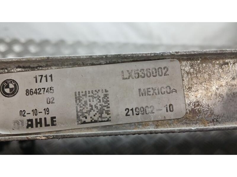 Recambio de radiador agua para bmw x4 (g02, f98) m40 i xdrive referencia OEM IAM 17118642745 MAHLE LX536002