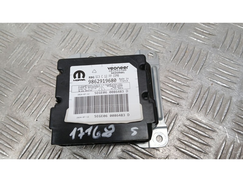 Recambio de kit airbag para peugeot expert furgoneta (v_) 1.5 bluehdi 120 referencia OEM IAM 98531550ZD C/ SALPICADERO Y SIN PRE