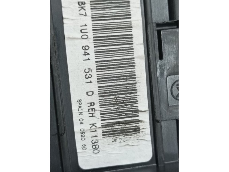 Recambio de mando luces para skoda roomster (5j7) family referencia OEM IAM 1U0941531D  