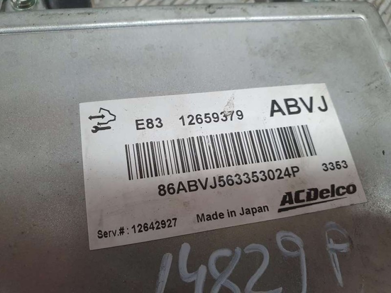 Recambio de modulo electronico para opel astra j lim. cosmo referencia OEM IAM 12659379 12642927 ACDELCO