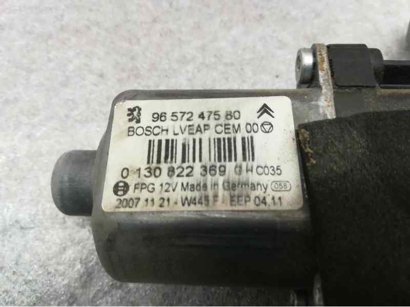 Recambio de elevalunas delantero derecho para peugeot 308 1.6 16v hdi referencia OEM IAM 9657247580 6 PINS 0130822369