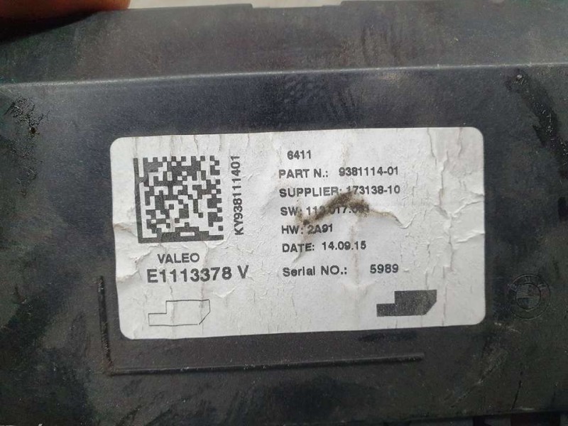 Recambio de modulo electronico para bmw i8 (i12) i8 pure impulse referencia OEM IAM 938111401 17313810 