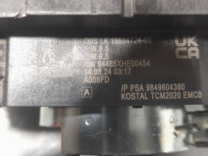 Recambio de mando luces y limpia para peugeot expert furgoneta (v_) 1.5 bluehdi 120 referencia OEM IAM 9849604380  