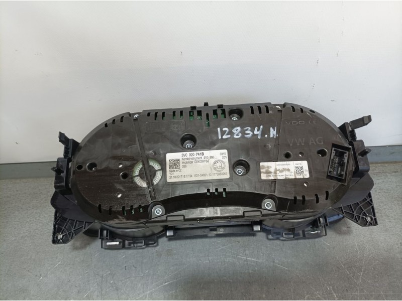 Recambio de cuadro instrumentos para skoda superb (3v3) active referencia OEM IAM 3V0920741B A2C1233150001 CONTINENTAL