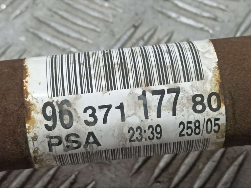 Recambio de transmision delantera izquierda para citroën c4 berlina sx referencia OEM IAM 9637117780  