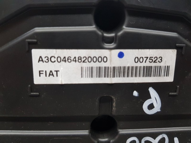 Recambio de cuadro instrumentos para fiat tipo ii (357) berlina mirror referencia OEM IAM 00521505020 A3C0464820000 