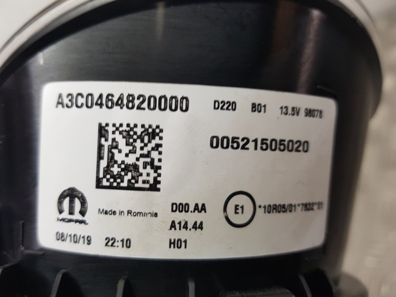 Recambio de cuadro instrumentos para fiat tipo ii (357) berlina mirror referencia OEM IAM 00521505020 A3C0464820000 