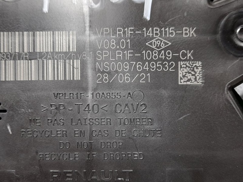 Recambio de cuadro instrumentos para dacia sandero stepway referencia OEM IAM 248093717R  