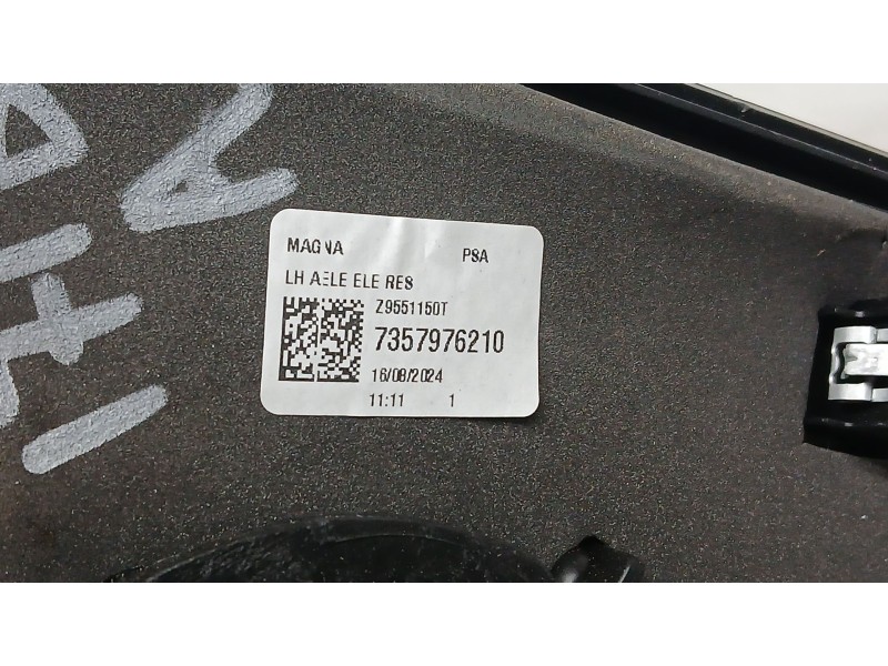 Recambio de retrovisor izquierdo para peugeot expert furgoneta (v_) 1.5 bluehdi 120 referencia OEM IAM 7357976210 ELECTRICO 7 CA