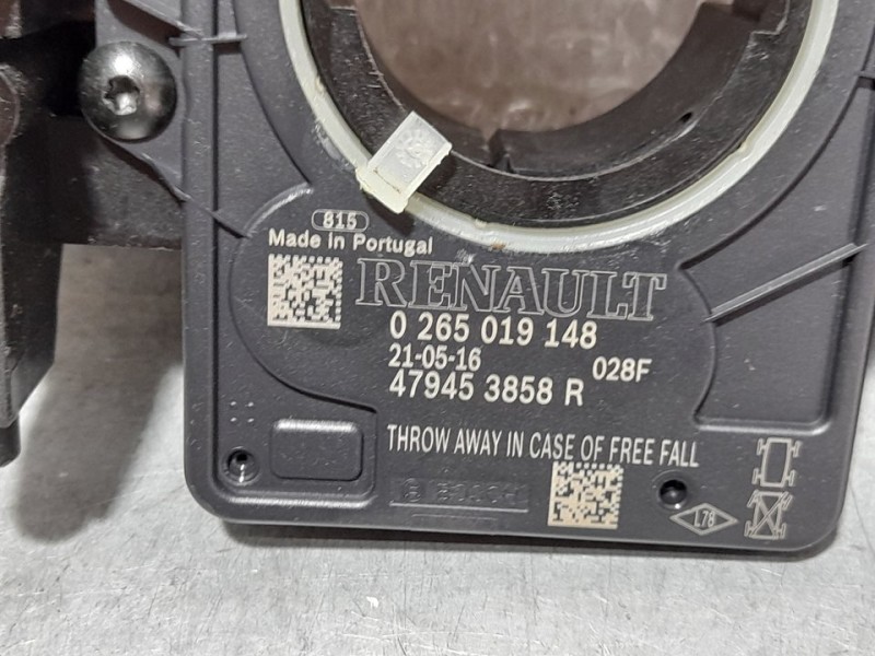 Recambio de mando luces y limpia para dacia sandero stepway referencia OEM IAM 0265019148 479453858R 