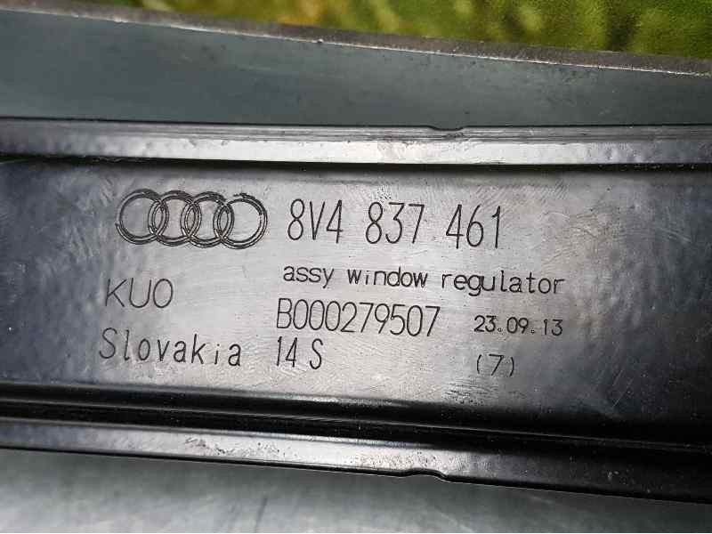 Recambio de elevalunas delantero izquierdo para audi a3 sportback (8va) ambiente referencia OEM IAM 8V4837461 2 PINS ELECTRICO