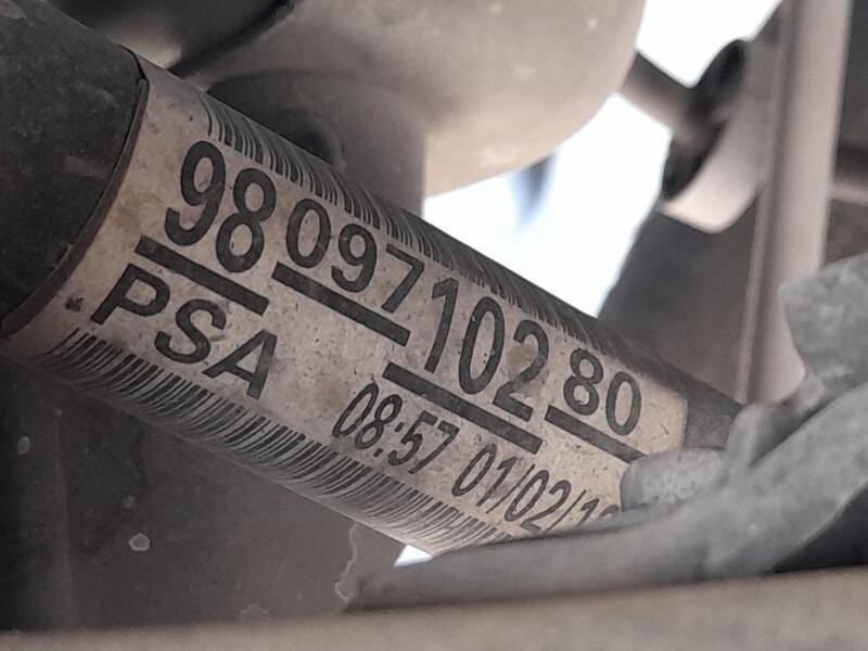 Recambio de transmision delantera izquierda para opel crossland x / crossland (p17, p2qo) 1.2 (75) referencia OEM IAM 9809710280