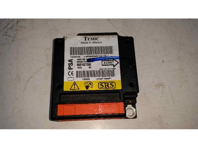 Recambio de kit airbag para citroën c3 1.4 hdi sx plus referencia OEM IAM 9651927580  