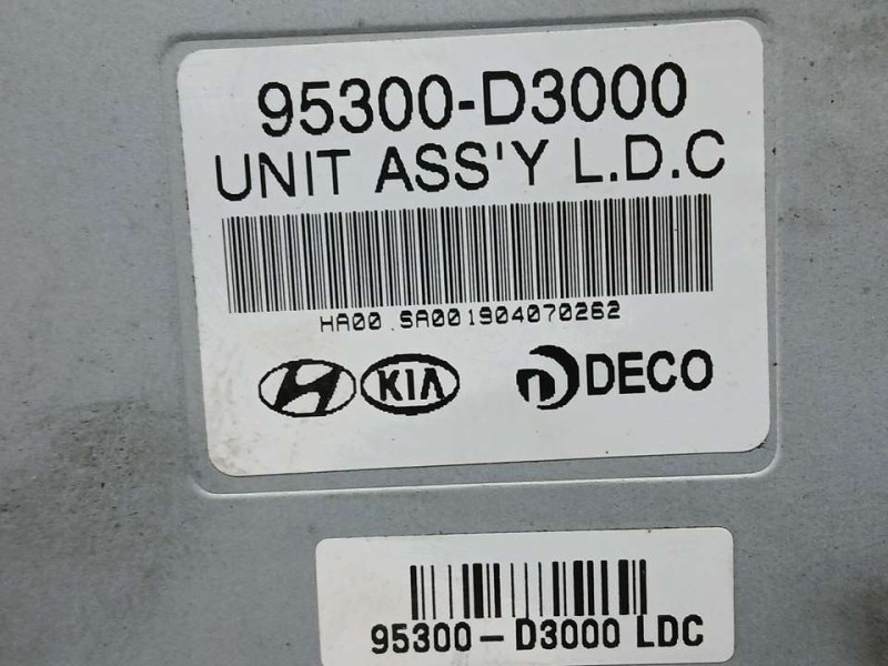 Recambio de modulo electronico para hyundai tucson essence 2wd referencia OEM IAM 95300D3000  