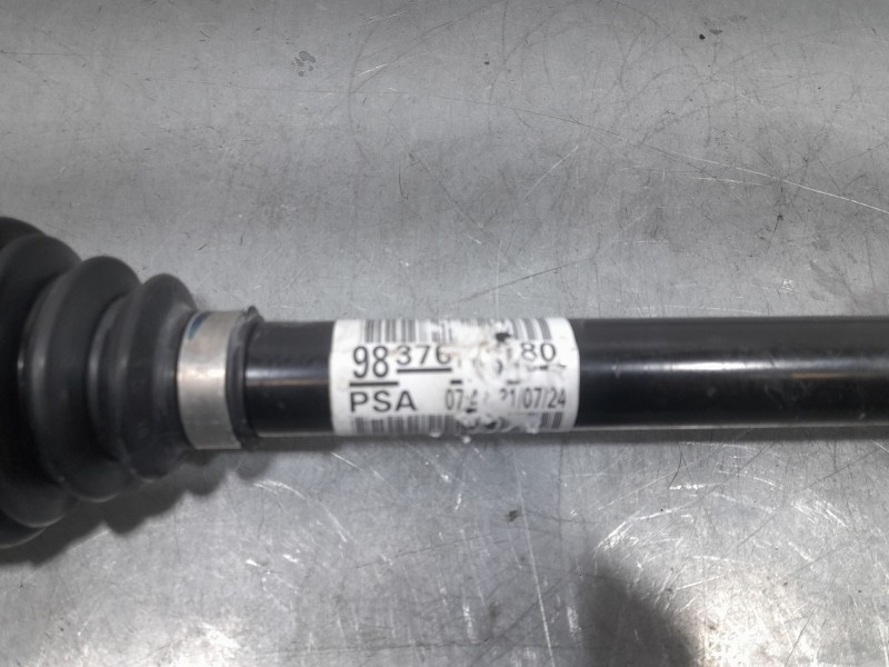 Recambio de transmision delantera izquierda para peugeot expert furgoneta (v_) 1.5 bluehdi 120 referencia OEM IAM 9837647980 446