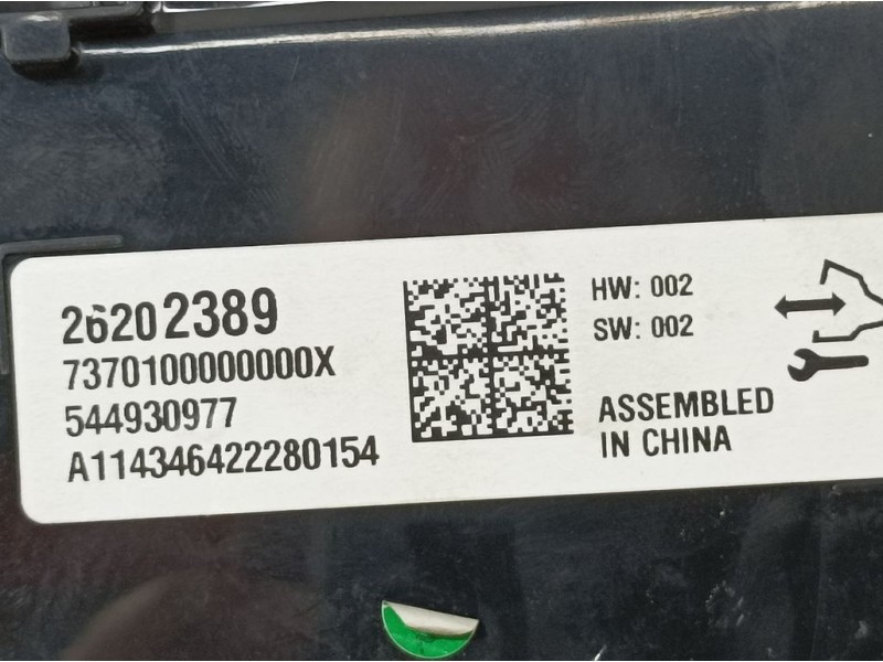 Recambio de sistema navegacion gps para opel insignia berlina excellence referencia OEM IAM 26202389 544930977 