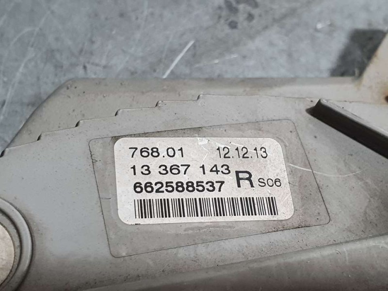 Recambio de piloto delantero derecho para opel astra j lim. excellence referencia OEM IAM 13367143 662588537 