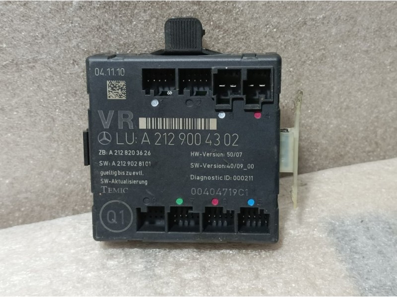 Recambio de modulo electronico para mercedes-benz clase e (w212) familiar 220 cdi blueefficiency (212.202) referencia OEM IAM A2