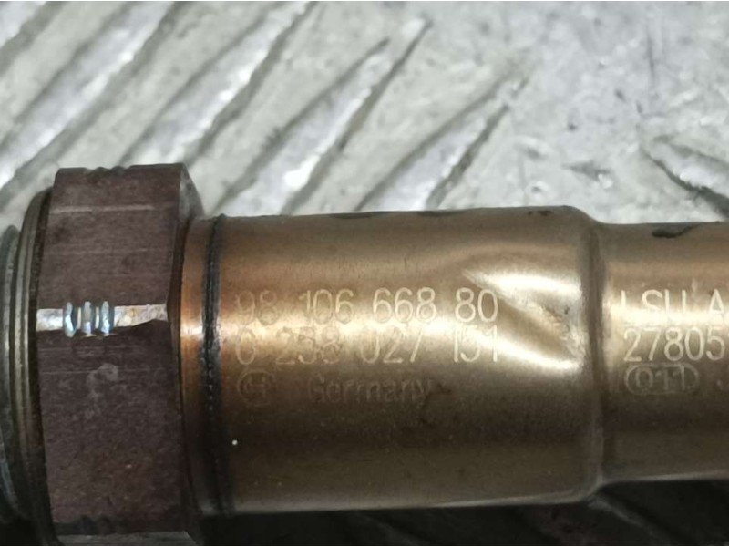 Recambio de sonda lambda para citroën c4 1.2 12v e-thp pure tech referencia OEM IAM 9810666880 0258027151 BOSCH