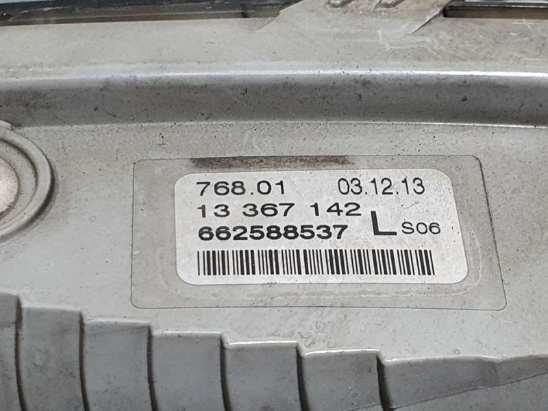 Recambio de piloto delantero izquierdo para opel astra j lim. excellence referencia OEM IAM 13367142 662588537 