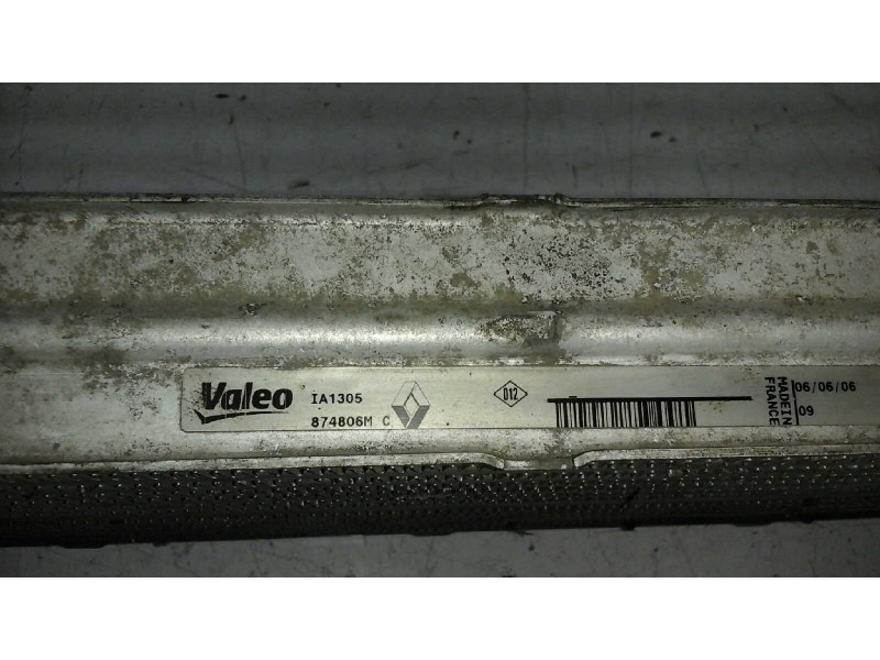 Recambio de intercooler para renault master ii phase 2 caja cerrada l1h2 caja cerrada, techo elevado, 3,3 to referencia OEM IAM 