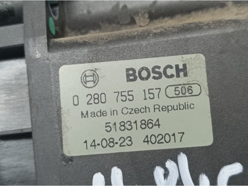 Recambio de potenciometro pedal para fiat doblo pop referencia OEM IAM 51831864 0280755157 BOSCH