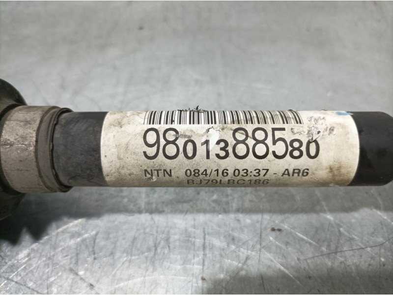 Recambio de transmision delantera izquierda para citroën c3 feel edition referencia OEM IAM 9801388580  