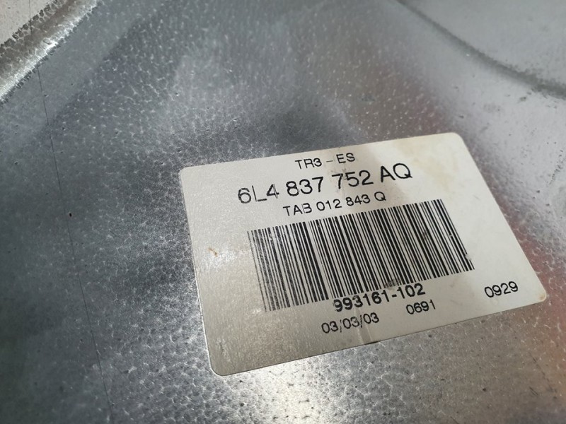 Recambio de elevalunas delantero derecho para seat ibiza (6l1) stella referencia OEM IAM 6L4837752AQ 993161102 ELECTRICO