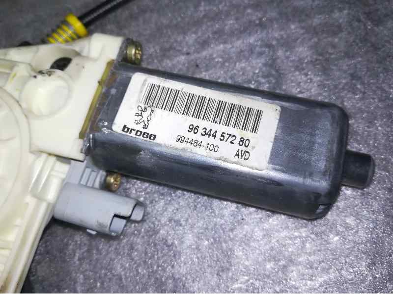 Recambio de elevalunas delantero derecho para peugeot 307 (s1) xn referencia OEM IAM 9634457280 2 PINS 