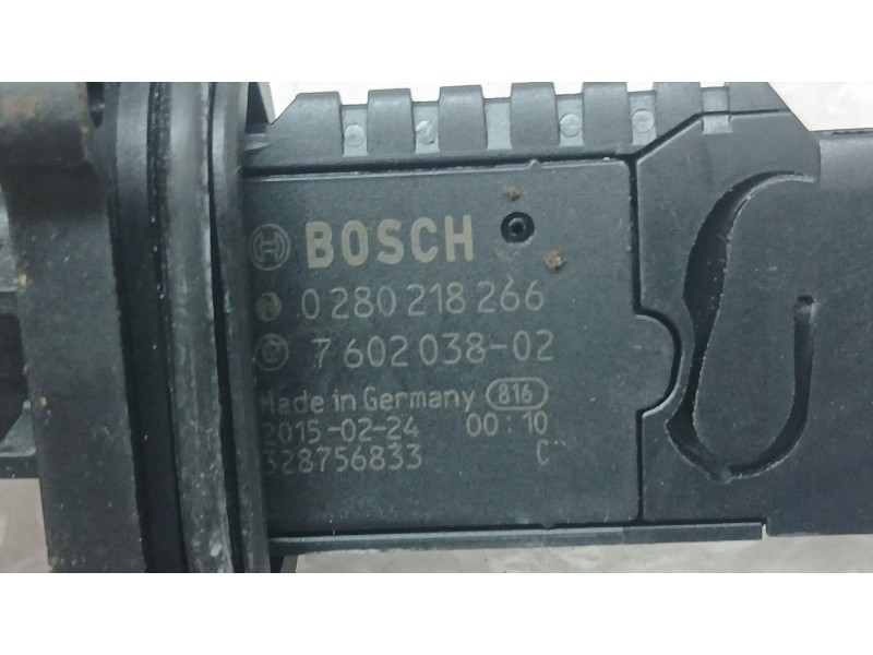Recambio de caudalimetro para bmw 2 active tourer (f45) 218 i referencia OEM IAM 7602038 BOSCH 0280218266