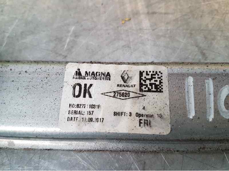 Recambio de elevalunas trasero izquierdo para dacia sandero stepway referencia OEM IAM 827211031R 2 PINS ELECTRICO