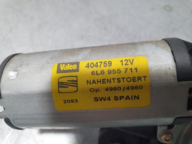 Recambio de motor limpia trasero para seat ibiza (6l1) stella referencia OEM IAM 6L6955711 404759 VALEO