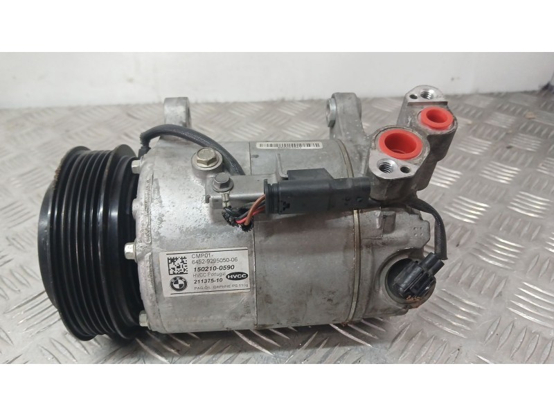 Recambio de compresor aire acondicionado para bmw 2 active tourer (f45) 218 i referencia OEM IAM 64529295050 HVCC 1502100590