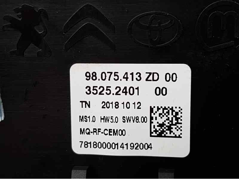 Recambio de mando climatizador para citroën berlingo live m referencia OEM IAM 98075413ZD  