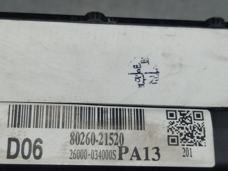 Recambio de cuadro instrumentos para ssangyong rodius 4wd power referencia OEM IAM 8026021520  IZQUIERDO