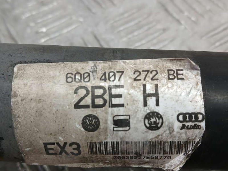 Recambio de transmision delantera derecha para seat ibiza (6l1) stella referencia OEM IAM 6Q0407272BE  