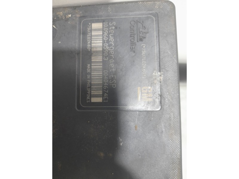 Recambio de abs para opel zafira b cosmo referencia OEM IAM 13244860 ATE 0020602874