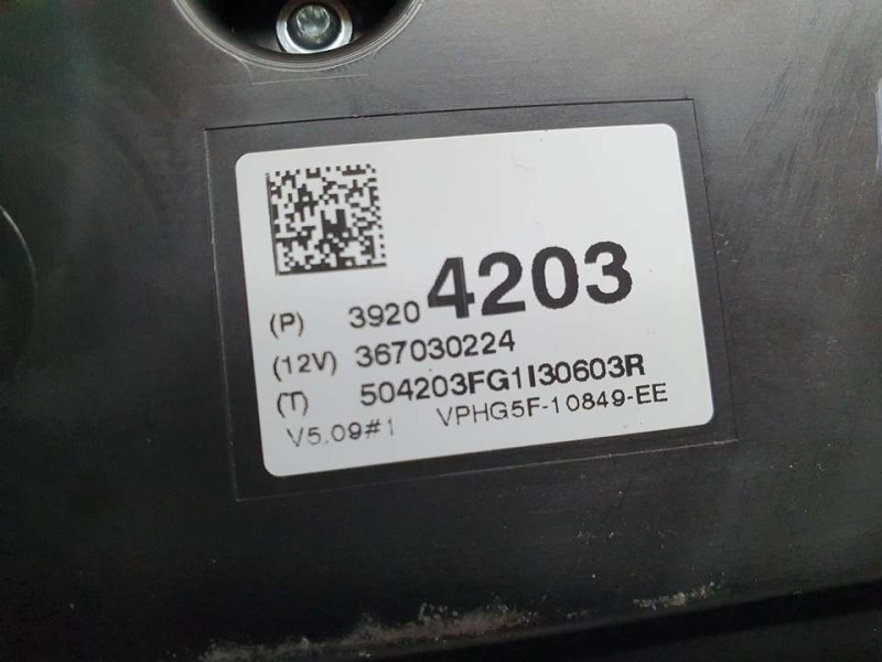Recambio de cuadro instrumentos para opel corsa e selective referencia OEM IAM 39204203 367030224 