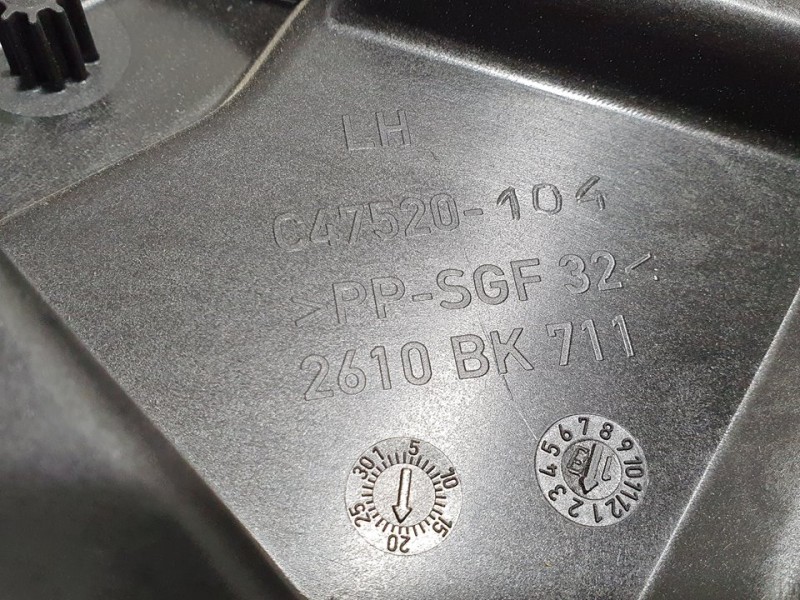 Recambio de elevalunas trasero izquierdo para jeep compass ii sport 4x2 referencia OEM IAM 2610BK711 68243945AA ELECTRICO