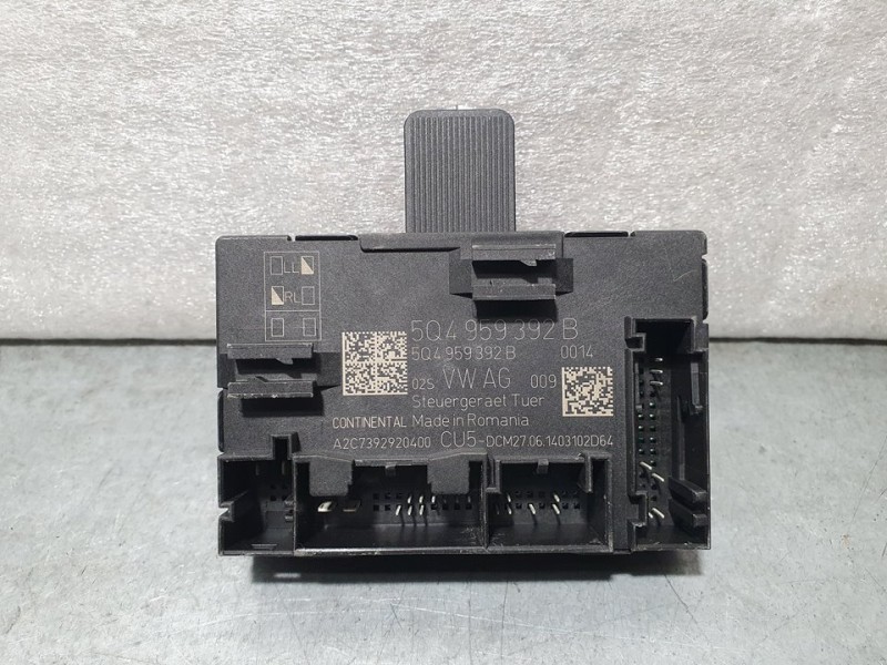Recambio de modulo electronico para skoda octavia lim. (5e3) active referencia OEM IAM 5Q4959392B A2C7382920400 CONTINENTAL / DE