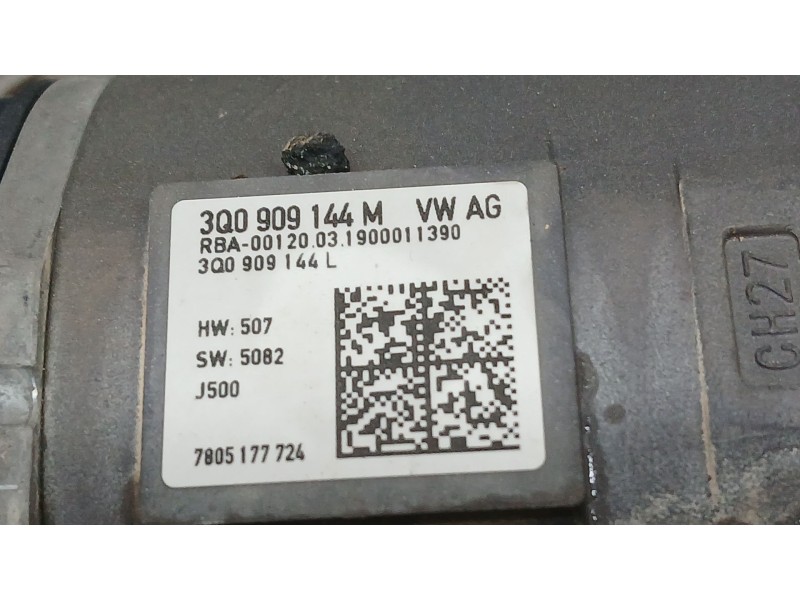 Recambio de cremallera direccion para volkswagen arteon (3h7, 3h8) 2.0 tdi referencia OEM IAM 3Q1423053G ELECTRO-MECANICA BOSCH 