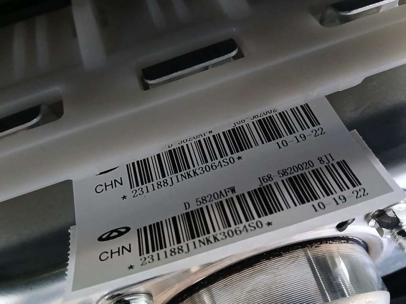 Recambio de kit airbag para dr 5.0 hybrido glp referencia OEM IAM J685820020  CON PRETENSORES