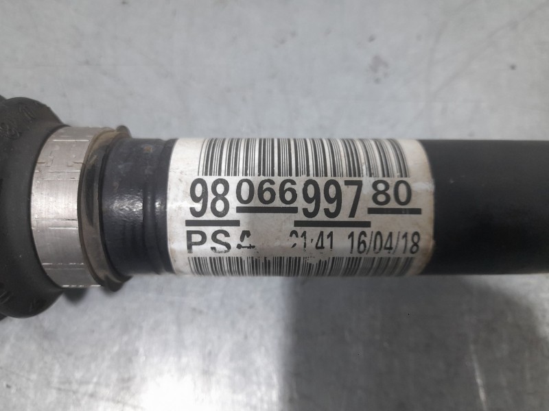 Recambio de transmision delantera derecha para peugeot 308 ii (lb_, lp_, lw_, lh_, l3_) 1.6 hdi 100 referencia OEM IAM 980669978