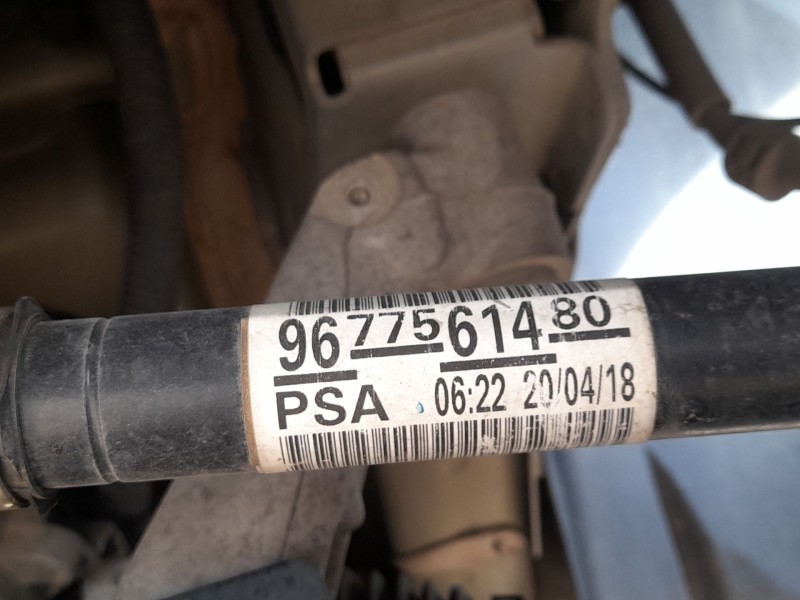 Recambio de transmision delantera izquierda para peugeot 308 ii (lb_, lp_, lw_, lh_, l3_) 1.6 hdi 100 referencia OEM IAM 9677561