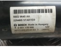 Recambio de motor arranque para jeep compass ii sport 4x2 referencia OEM IAM 56029645AA 0001139068 BOSCH