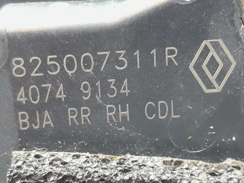 Recambio de cerradura puerta trasera derecha para renault clio v edition one referencia OEM IAM 825007311R 40749134 4 PINES