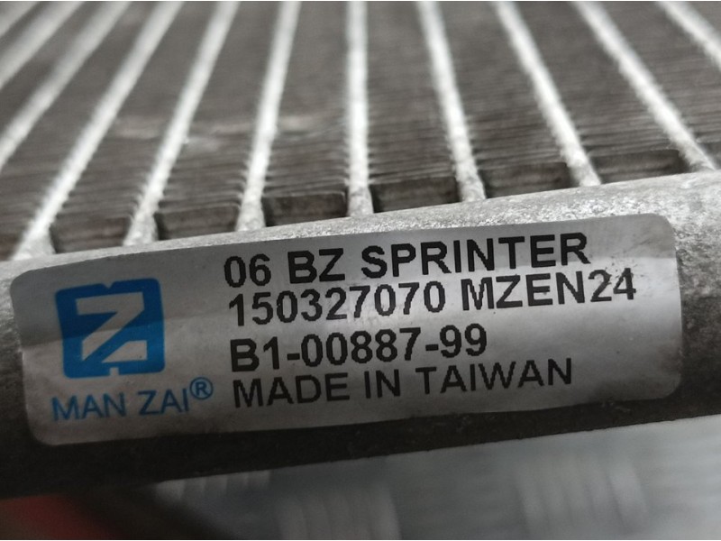 Recambio de condensador / radiador aire acondicionado para volkswagen crafter caja cerrada caja cerrada 35, batalla mediana refe